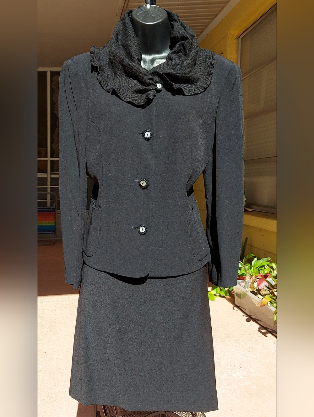 MOSCHINO suit Jacket and skirt